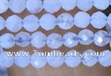 CTG1442 15.5 inches 2mm faceted round blue lace agate beads