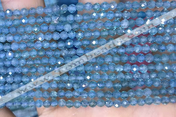 CTG1497 15.5 inches 3mm faceted round apatite beads wholesale