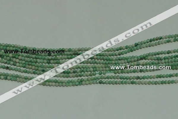 CTG155 15.5 inches 3mm round tiny Qinghai jade beads wholesale