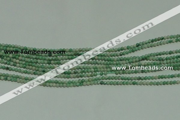 CTG155 15.5 inches 3mm round tiny Qinghai jade beads wholesale