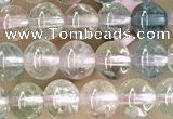 CTG1599 15.5 inches 4mm round morganite gemstone beads