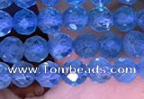 CTG1663 15.5 inches 3.5mm faceted round tiny apatite beads