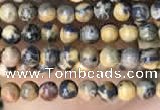 CTG2006 15 inches 2mm,3mm leopard skin jasper beads