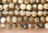 CTG2012 15 inches 2mm,3mm picture jasper beads