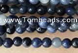 CTG2027 15 inches 2mm,3mm natural blue dumortierite beads