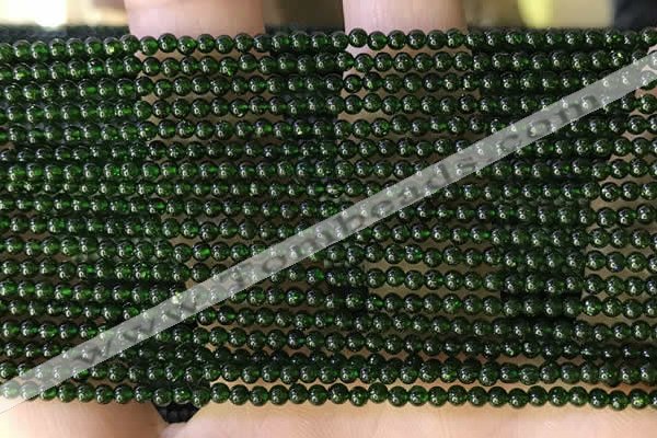 CTG2037 15 inches 2mm,3mm green goldstone beads wholesale