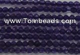 CTG205 15.5 inches 3mm faceted round tiny amethyst gemstone beads