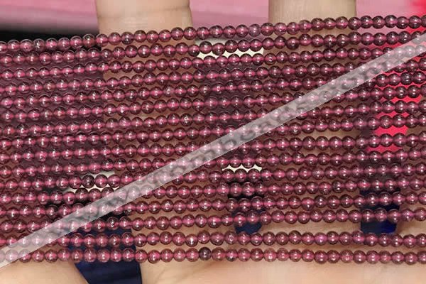 CTG2071 15 inches 2mm,3mm red garnet gemstone beads