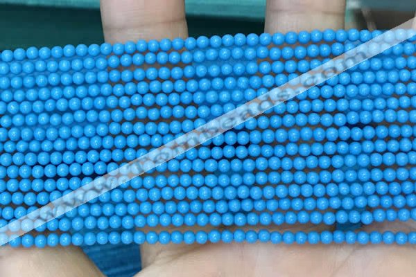CTG2081 15 inches 2mm,3mm synthetic turquoise gemstone beads