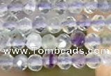 CTG2128 15 inches 2mm,3mm faceted round fluorite gemstone beads