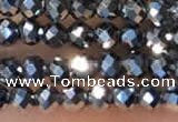 CTG2147 15 inches 2mm,3mm & 4mm faceted round terahertz gemstone beads