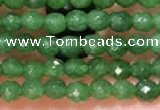 CTG2230 15 inches 2mm,3mm faceted round candy jade beads