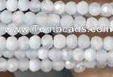 CTG2254 15 inches 2mm faceted round blue lace agate beads