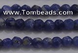 CTG227 15.5 inches 3mm faceted round tiny sodalite gemstone beads