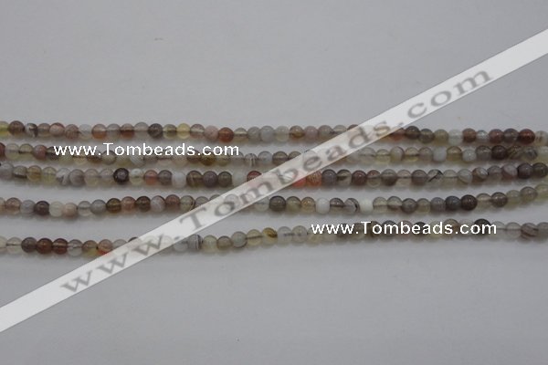 CTG262 15.5 inches 3mm round tiny botswana agate beads wholesale