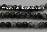 CTG264 15.5 inches 3mm round tiny grey opal gemstone beads