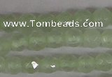 CTG302 15.5 inches 3mm faceted round ting prehnite agate beads