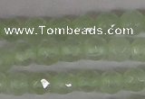 CTG302 15.5 inches 3mm faceted round ting prehnite agate beads