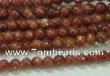 CTG40 15.5 inches 2mm round tiny goldstone beads wholesale