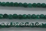 CTG414 15.5 inches 2mm faceted round tiny dyed candy jade beads