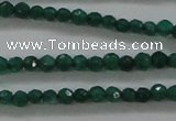 CTG415 15.5 inches 2mm faceted round tiny dyed candy jade beads