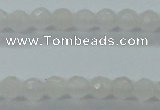 CTG420 15.5 inches 3mm faceted round tiny dyed candy jade beads