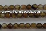 CTG427 15.5 inches 3mm faceted round tiny agate gemstone beads