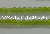 CTG430 15.5 inches 2mm round tiny dyed candy jade beads wholesale