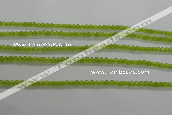 CTG430 15.5 inches 2mm round tiny dyed candy jade beads wholesale