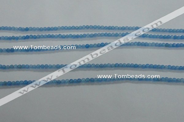 CTG439 15.5 inches 2mm round tiny dyed candy jade beads wholesale