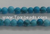 CTG441 15.5 inches 3mm round tiny natural turquoise beads wholesale