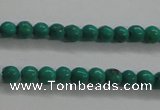 CTG442 15.5 inches 3mm round tiny natural turquoise beads wholesale