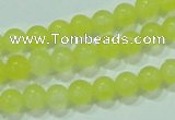 CTG58 15.5 inches 2mm round tiny dyed white jade beads wholesale