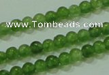 CTG63 15.5 inches 2mm round tiny dyed white jade beads wholesale