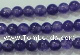 CTG65 15.5 inches 3mm round tiny dyed white jade beads wholesale