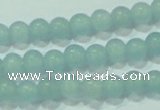 CTG66 15.5 inches 3mm round tiny dyed white jade beads wholesale