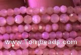 CTG736 15.5 inches 2mm faceted round tiny sunstone beads