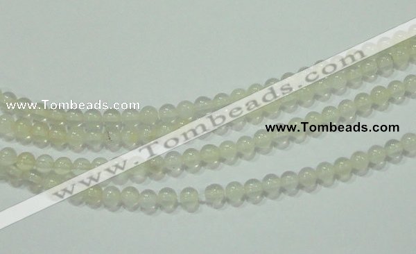 CTG79 15.5 inches 3mm round tiny white chalcedony beads wholesale