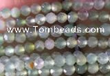 CTG821 15.5 inches 2mm faceted round tiny Australia chrysoprase beads