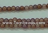 CTG89 15.5 inches 1.5mm round grade B tiny garnet beads wholesale