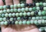 CTJ752 15.5 inches 8mm round transvaal jade beads wholesale