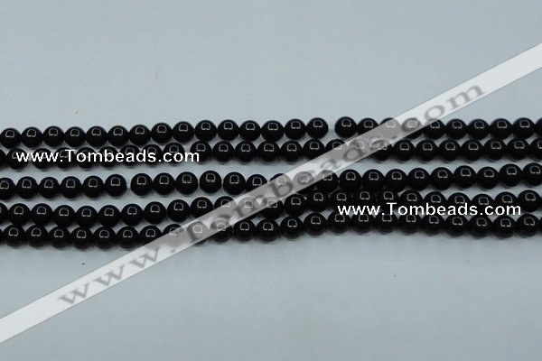 CTK02 15.5 inches 6mm round tektite gemstone beads wholesale