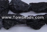 CTK10 15.5 inches 12*16mm - 18*25mm nuggets tektite gemstone beads