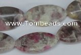 CTO213 15.5 inches 16*28mm marquise pink tourmaline gemstone beads