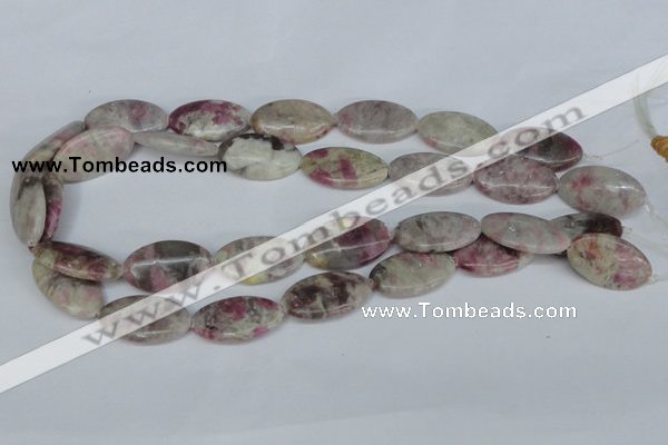 CTO213 15.5 inches 16*28mm marquise pink tourmaline gemstone beads