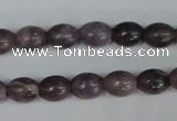 CTO231 15.5 inches 10*14mm rice tourmaline gemstone beads