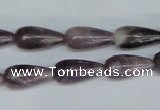 CTO232 15.5 inches 8*16mm teardrop tourmaline gemstone beads