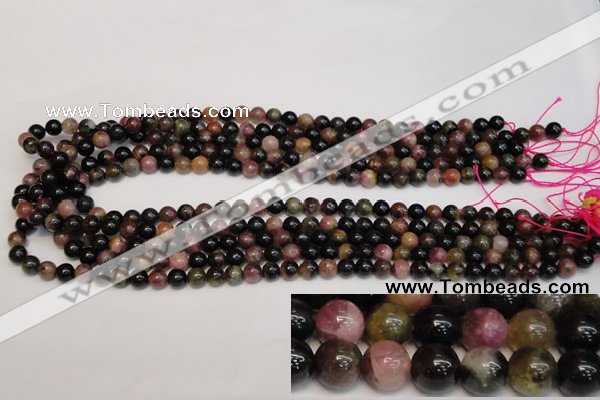 CTO356 15.5 inches 6mm round natural tourmaline gemstone beads