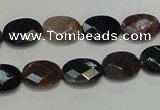 CTO36 15.5 inches 10*14mm faceted oval natural tourmaline beads