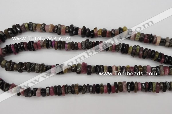 CTO380 15.5 inches 3*8mm – 4*11mm natural tourmaline nuggets beads